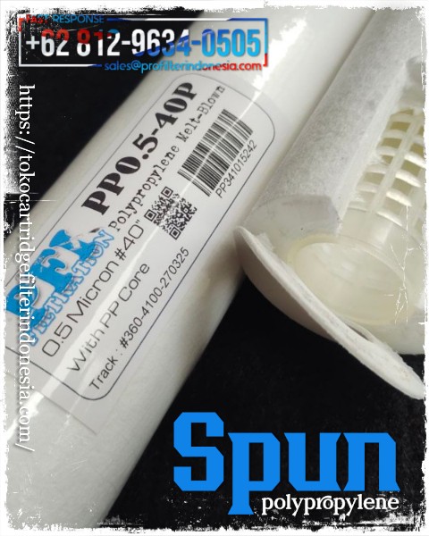 Spun Polypropylene with PP Core Cartridge Filter Indonesia
