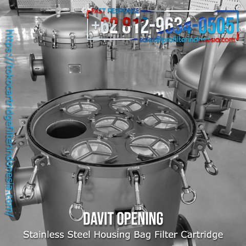 bfh ss304 ss316l housing bag filter davit opening bfh ss304 ss316l housing bag filter davit opening