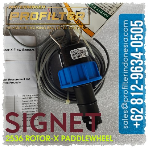 GF Signet 2536 Rotor X Paddlewheel Flow Sensor