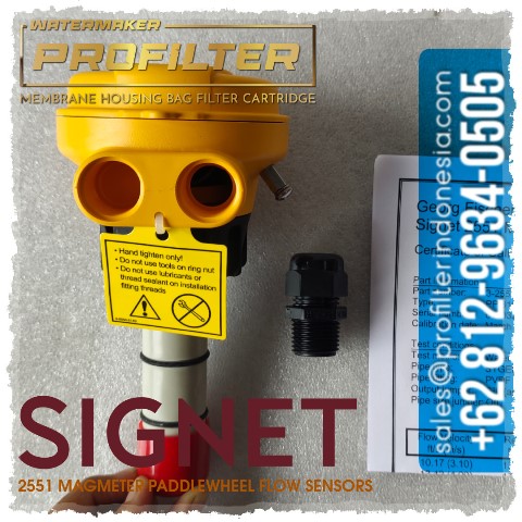 GF Signet 2551 Magmeter Paddlewheel flow sensors