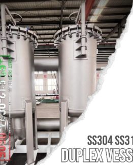 housing multi cartridge filter ss304 ss316l duplex vessel
